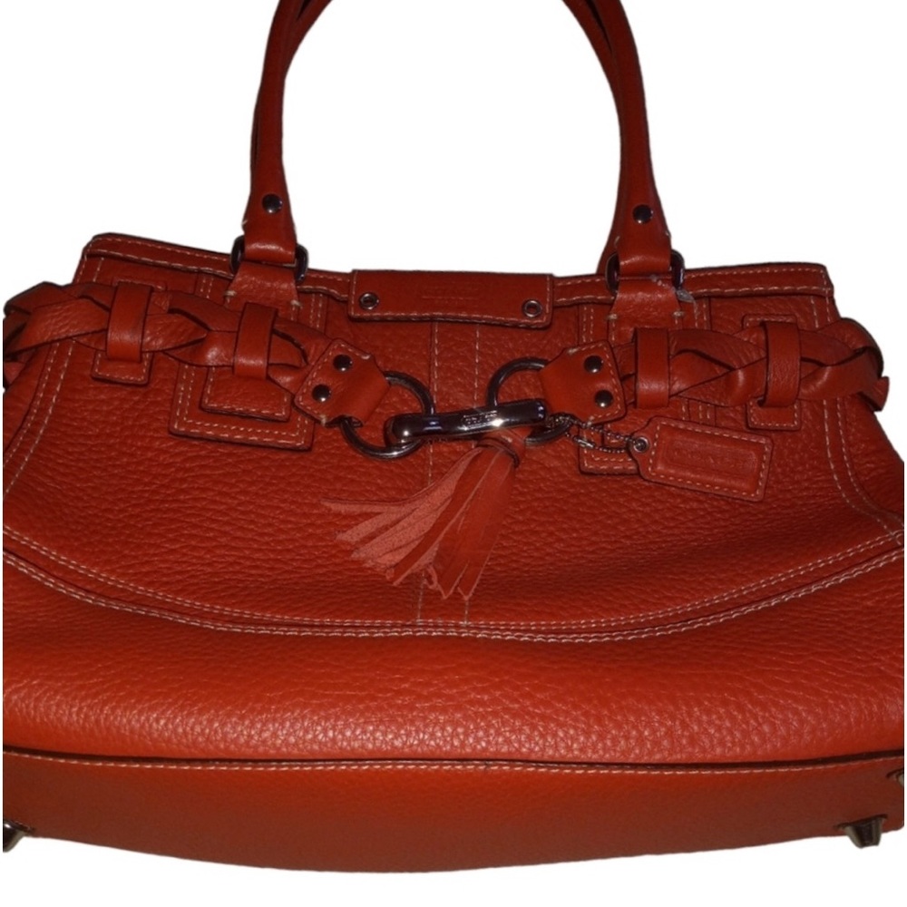 Authentic Coach bag cowhide leather!